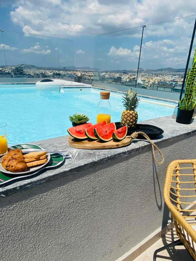 New 2Bd Aprt With Shared Rooftop Pool E2 Athene Buitenkant foto